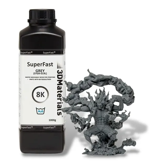 1 Kg 3dmaterials Superfast 8k Lavable Agua Impresion 3d