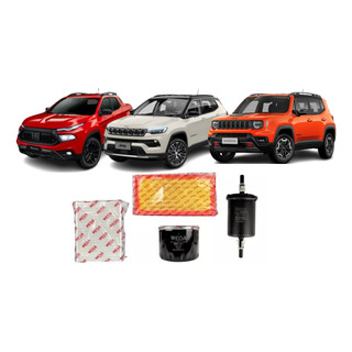 Kit Revisão Filtro Troca Completa Wega Toro Compass Renegade Kit Revisão Filtro Troca Completa Wega Toro Compass Renegade