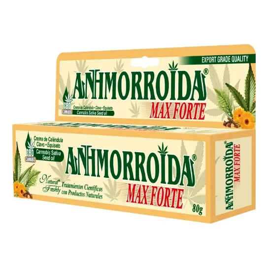Crema Antihemorroidal Tubo 80gr - g Tipo de envase Pote