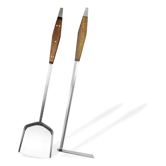 Set Pala Carbonera + Atizador Pro Xl Kangkawe Parrilla