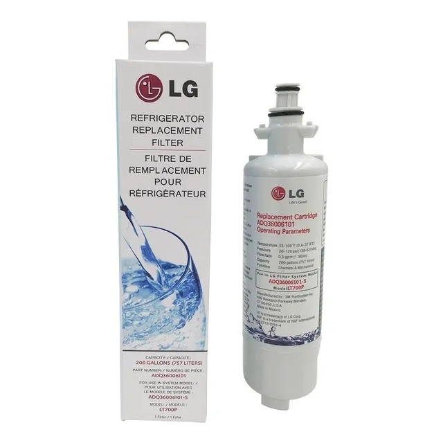 Filtro De Agua LG Nevera  Adq36006101 Adq36006102 W01  Lt700