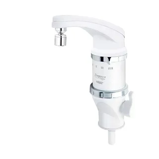 Torneira Elétrica 4t Elegance Branca 220v/5400w Bancada Fame Acabamento Cromado Cor Branco 220v Torneira Elétrica 4t Elegance Branca 220v/5400w Bancada Fame Acabamento Cromado Cor Branco 220v