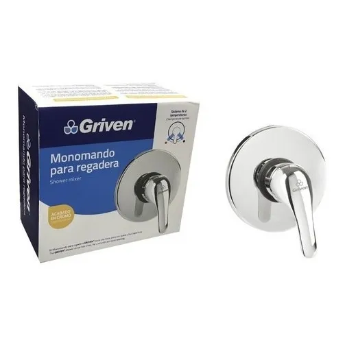 Llave Griferia Para Ducha Monomando Acero Inoxidable-bronce