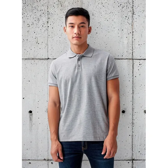 Polo Americanino 800b704 Gris