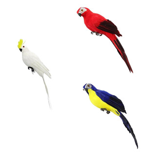Jf 3 Uds Figuras De Loros Artificiales Modelo Jf 3 Uds Figuras De Loros Artificiales Modelo
