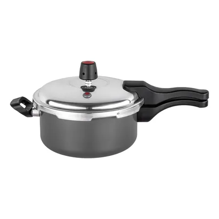 Panela De Pressão Antiaderente 3 Litros Cozillar Cor Grafite