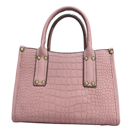 Bolso, Cartera De Mano- Morral Mujer Diseño Escama Cocodrilo