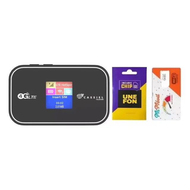 Modem Mifi Router Con Sim Chip Ilimitado Y Libre De Fabrica