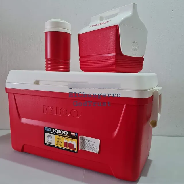 Hielera Igloo Laguna 48 Qt. Combo De 3 Piezas