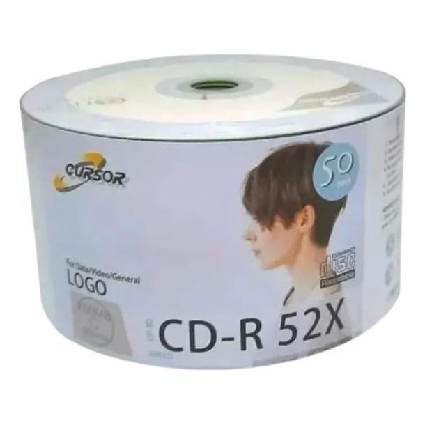 Cd Cursor Logo 52x Pack 50 Unidades