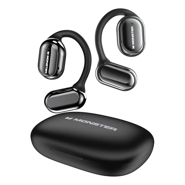 Monster Auriculares Ac100, Bluetooth 5.3, Estéreo, Ganchos