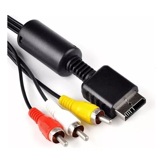 Cable Audio Video Para Ps2 Ps3 Y Ps1 Generico