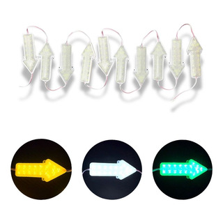 10 Módulos De 18 Leds Forma Flecha Varios Colores 10 Módulos De 18 Leds Forma Flecha Varios Colores