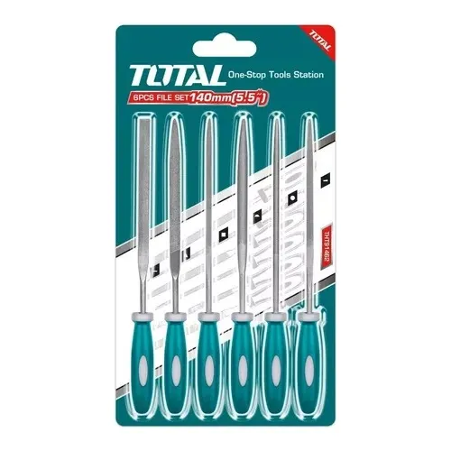 Set Juego Limas 6pcs Matricero Cola De Raton 140mm