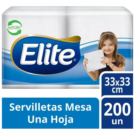 Servilletas Elite Mesa 200 Un