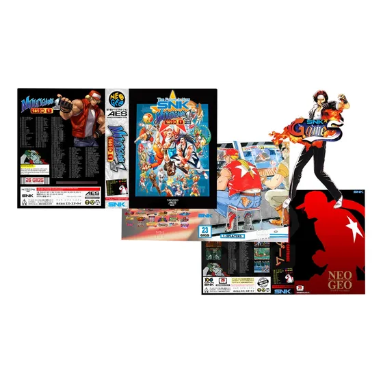 Encarte (insert) 161 In 1 Para Cartucho De Neo Geo Aes