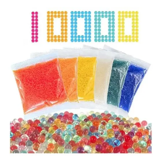 10.000 Bolas De Gel Para Pistola De Juguete Hidrogel Ecologi