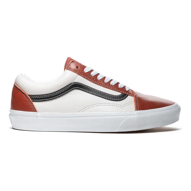Tenis Vans Old Skool Para Hombre Red/black