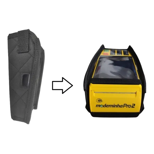 1 Capa S/a Para Maquina De Cartao Q92/ P R O 2 Bolsa