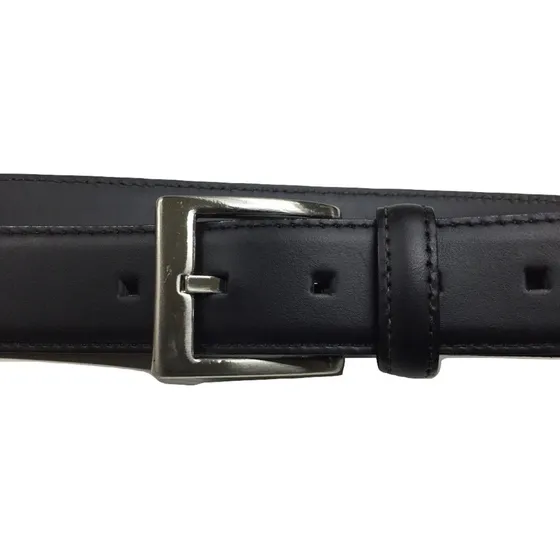 Cinturon Cuero Talle Especial Color Negro Talle 125
