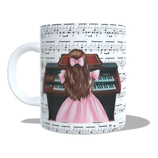 Caneca Personalizada Ccb Organista Eu Te Louvarei Senhor