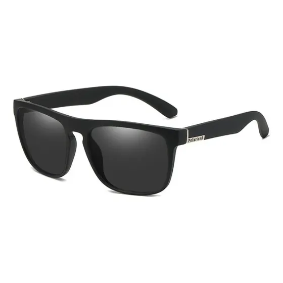 Lentes De Sol Vaghoz Quick Unisex Deportivo Polarizado Uv400 Negro G Negro Único