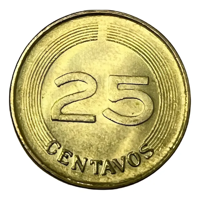 Moneda 25 Centavos Año 1979