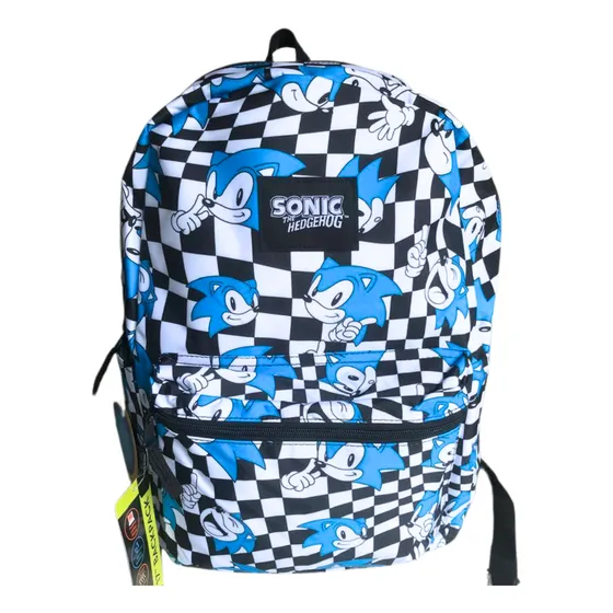 Bolso Morral Sonic Para Niños