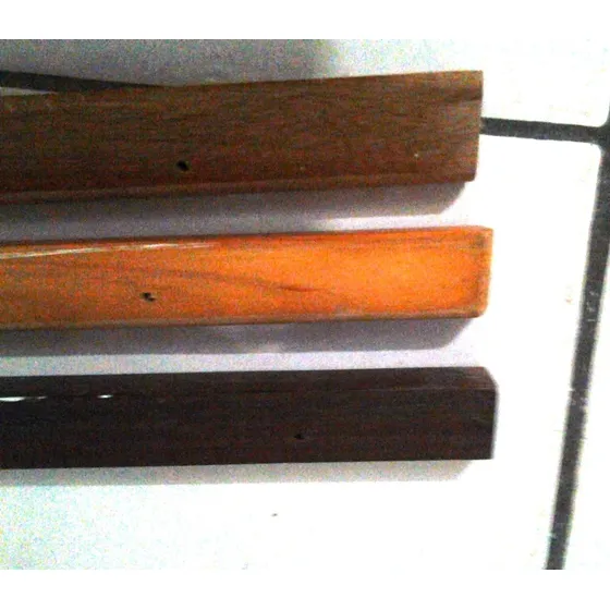Liston Madera Moldura Angulo 90º Para Persianas Cortinas!!