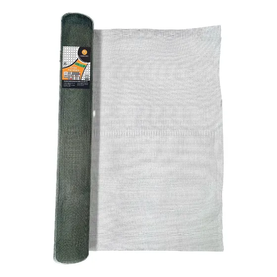 Malla Criba Grano De Plata, 91cm. 5x5 , L 30 M.