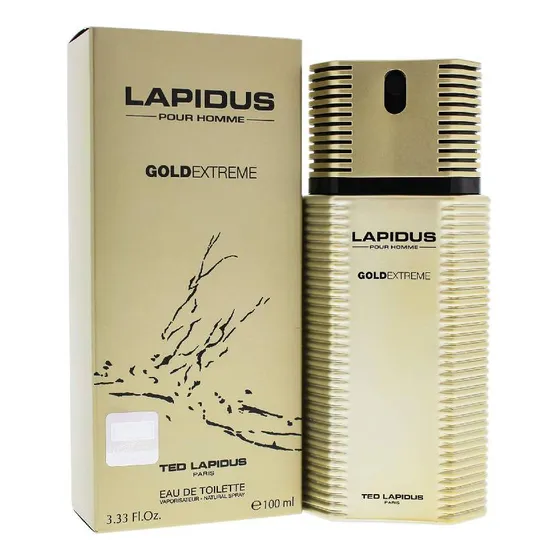 Ted Lapidus Gold Extreme Man 100 Ml Edt - Beia