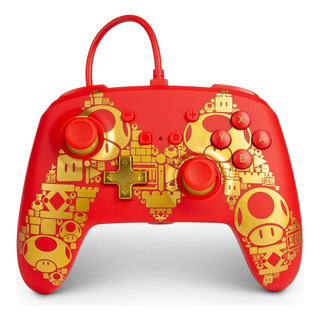 Controlador Com Fio Aprimorado Gamepad Powera Para Nintendo Controlador Com Fio Aprimorado Gamepad Powera Para Nintendo