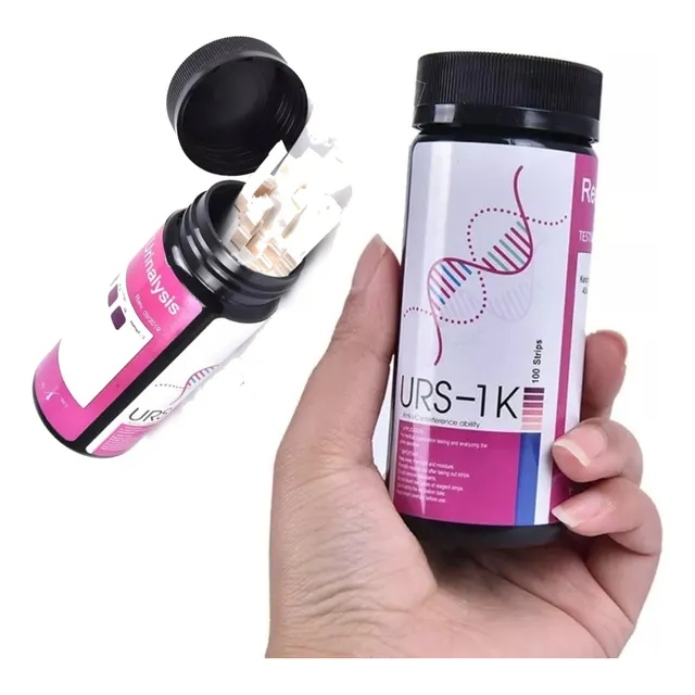 Tiras Test Orina Keto Cetosis Cuerpos Cetonicos Keto 100u