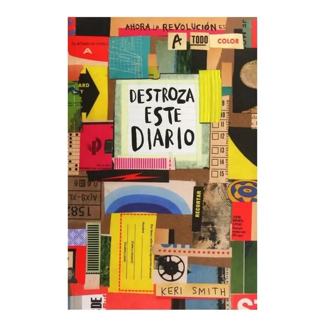 Destroza Este Diario. Ahora A Todo Color(nuevo Y Sellado)