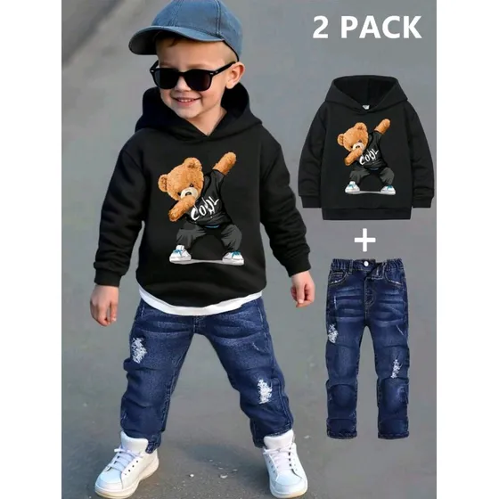 Conjunto Deportivo Shein Bebé Niño Importado