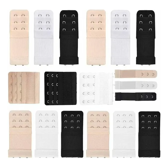 18 Pcs Clips De Sujetador Extensor Para Bra Strap Ajustable