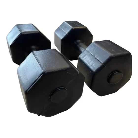 Set De 2 Mancuernas De 10 Lb 5 Kilos C/u Pesas Hexagonales