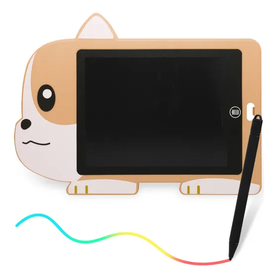 Tablet Pizarra Lcd Diseño Perro Beige Hd2