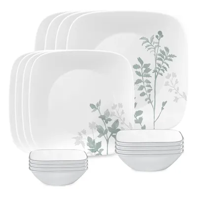 Vajilla corelle blanca cuadrada hotsell