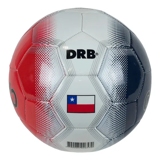 Balon Futbol De Chile #4 Color Blanco
