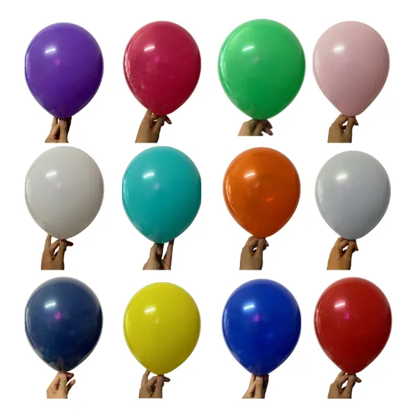 Bombas Globos De Latex Redondos R-12 X 50 Unids Mate Premium