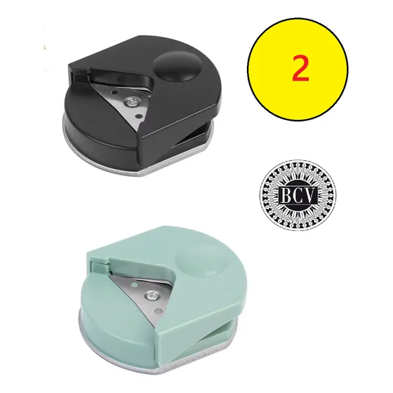 Redondeador Perforador, Punzon De Esquinas Papel Pack 2 Und