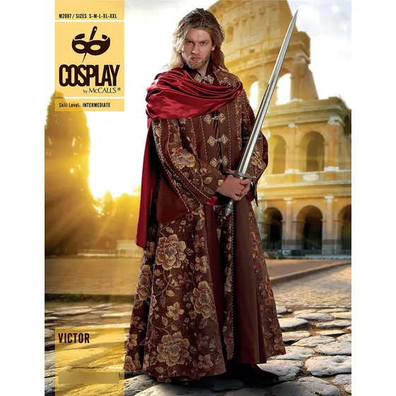 Patron Costura Para Cosplay Talla S-m-l-x- Xx-large