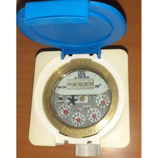 Medidor (bronce) De Agua, Modelo Cd One Trp, Marca Maddalena