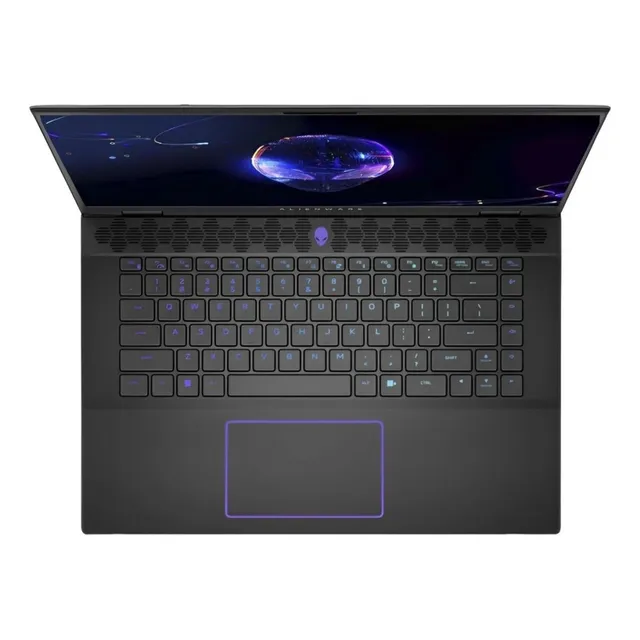 Notebook Dell Alienware M16 R2 I9-185h Rtx4070 32gb- 1tb Ssd Dark Metallic Moon