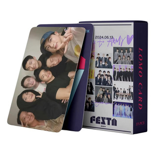 55 Photocards Kpop Bts - Festa 2024 55 Photocards Kpop Bts - Festa 2024