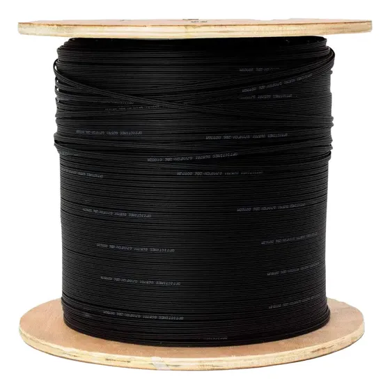 Bobina Cable Fibra Optica Drop Ffth 4 Cores 1000m Wireplus