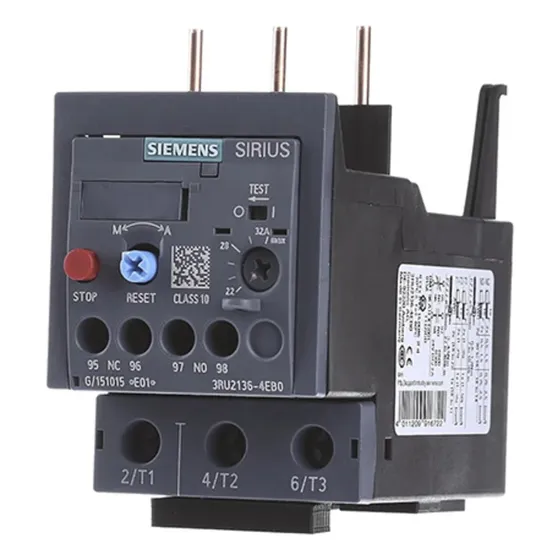 Relevador Bimetalico 22-32 Amperes S2 Siemens 3ru2136-4eb0