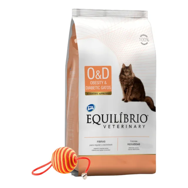 Alimento Equilibrio Gatos Obesity & Diabetic 2 Kg + Promo!
