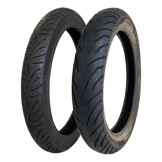 Pneu 2.50-17 + 80/100-14 Super City Tt Pirelli Moto
